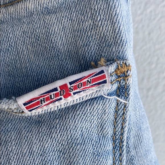 Hudson Women's Light Blue Denim Shorts - Picture 7 of 8